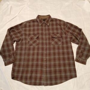 NorthCrest Mens flannel 3XLT